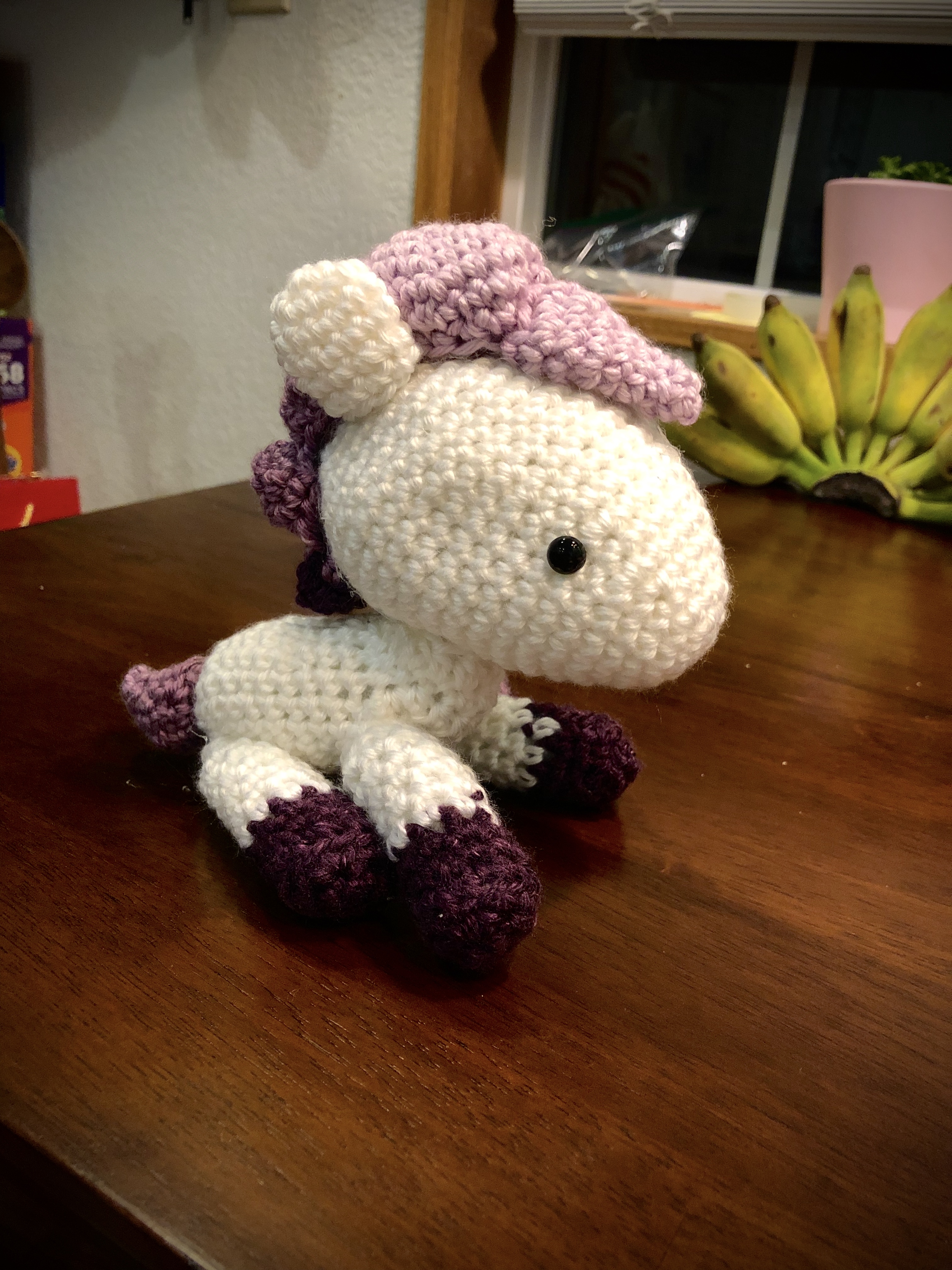 crochet pony